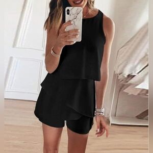 DOKOTOO | layered tiered romper